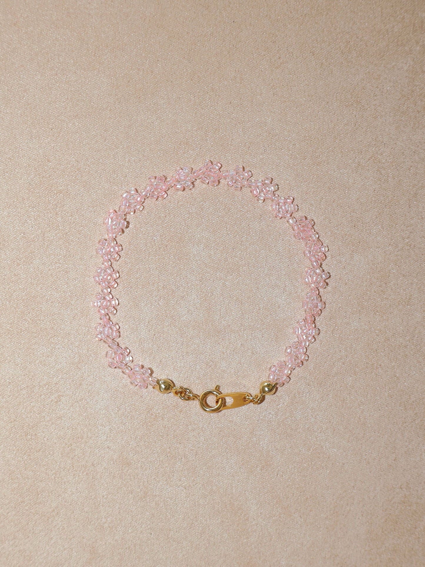 BLOOM BRACELET - BABY PINK