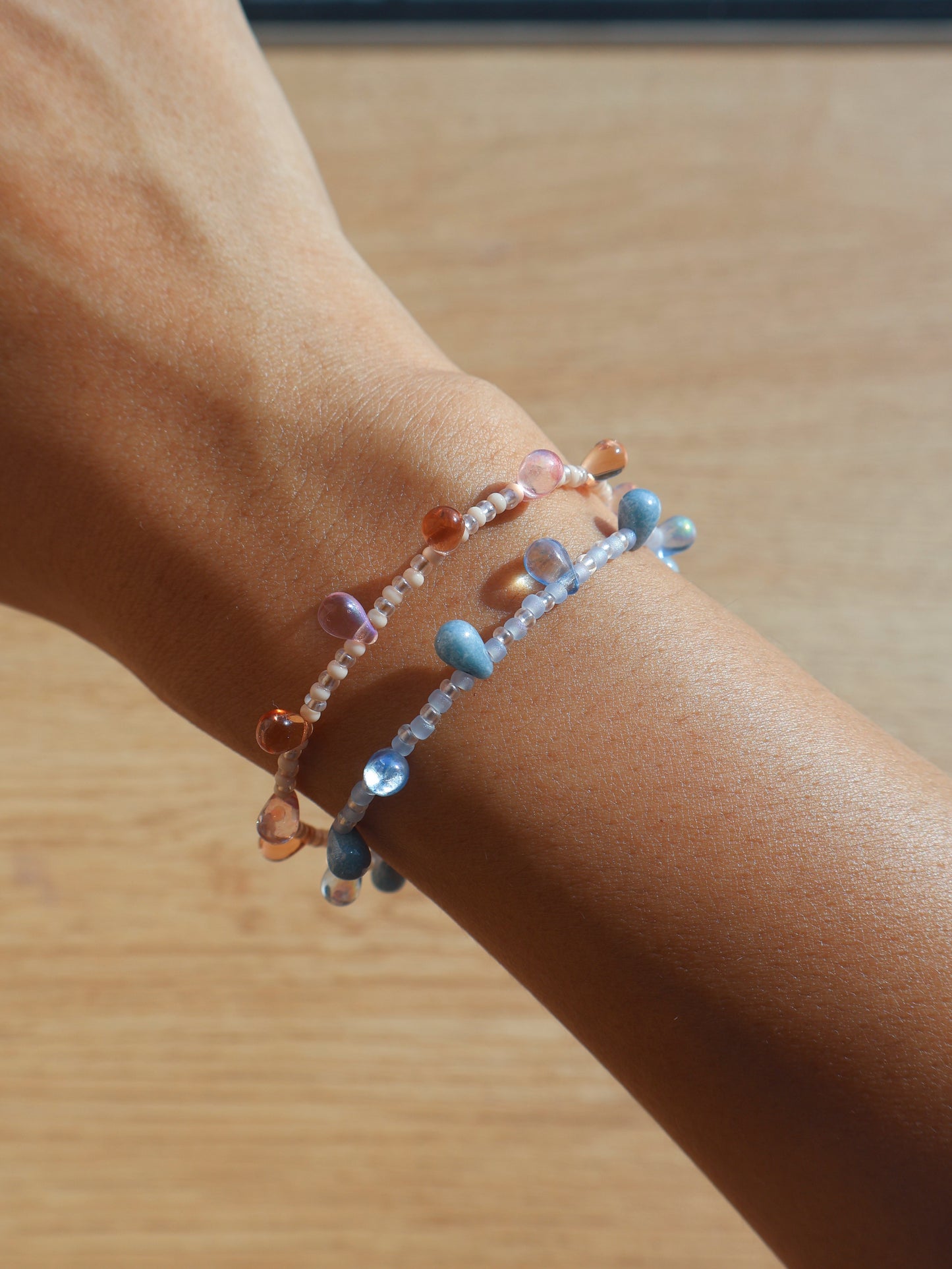 CAMILLE BRACELET - POOL BLUE