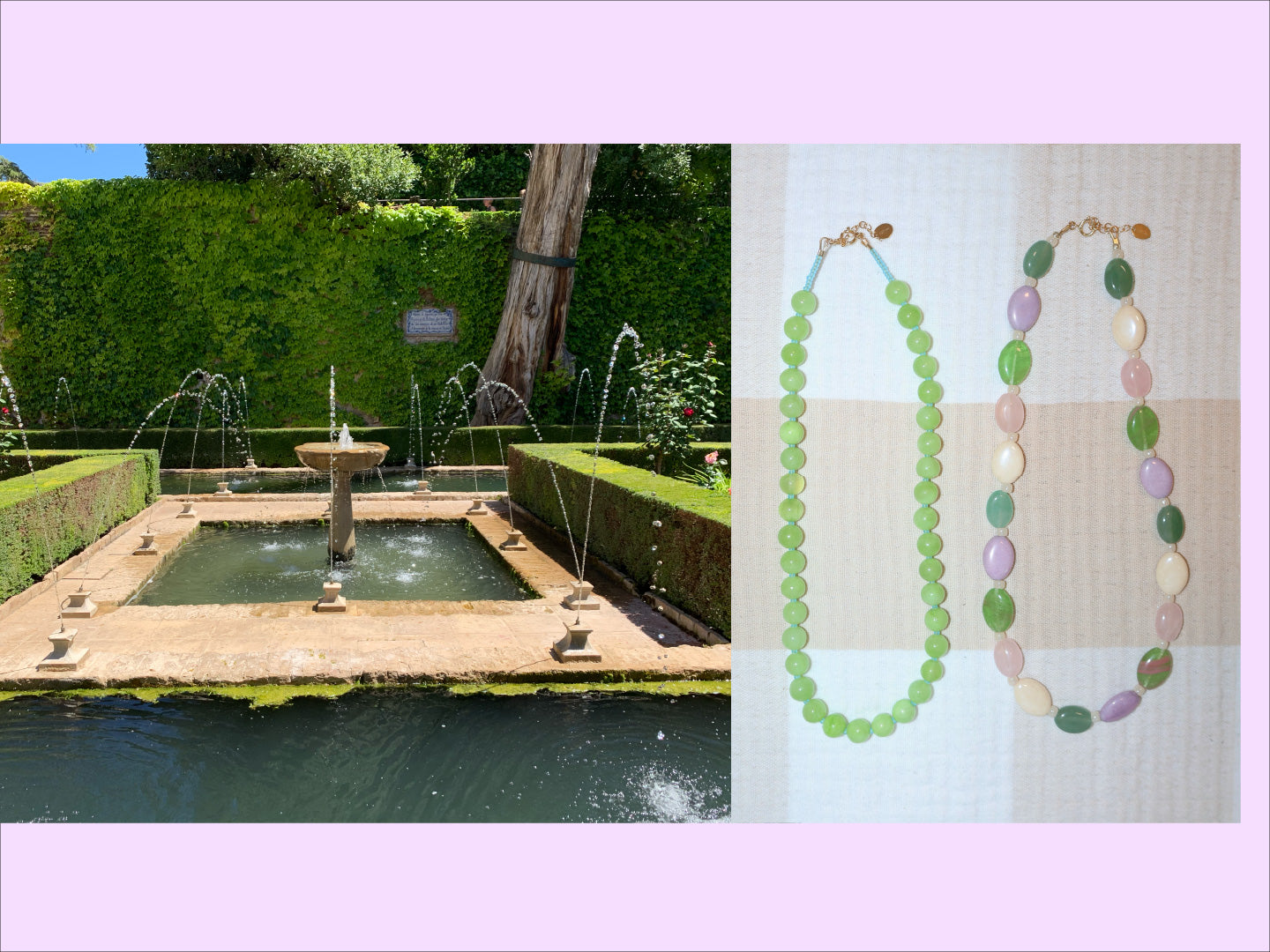 VELO NECKLACE - LAGOON