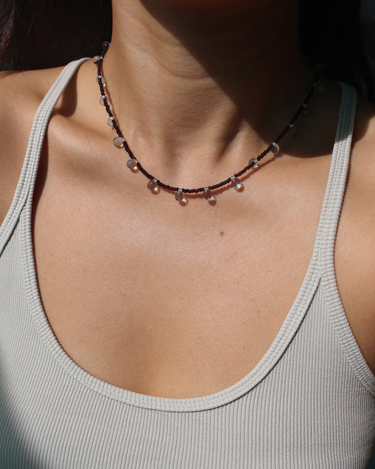 DEWY NECKLACE - FIG