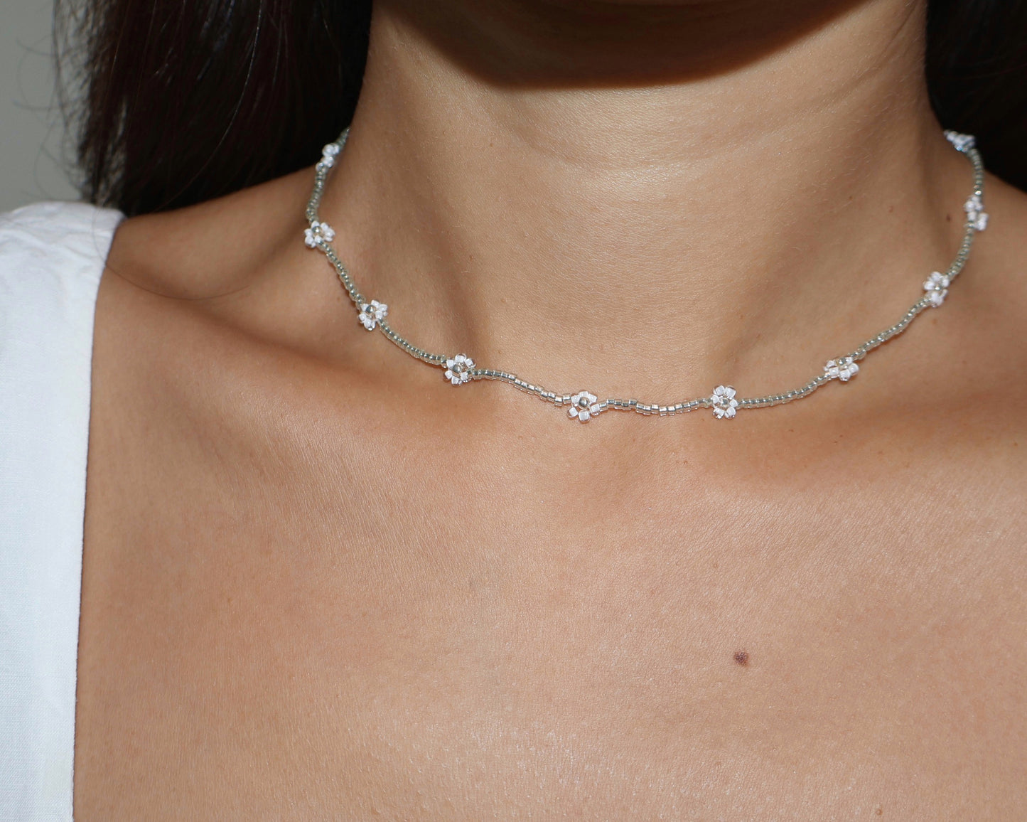 FLEUR BRACELET AND CHOKER SET