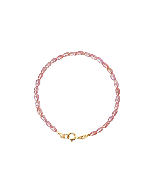 [14k Gold Filled] BELLE RIVES BRACELET - LILAC