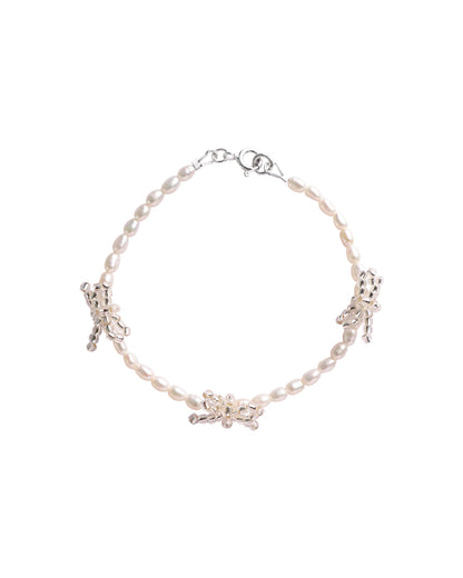 [S925 Sterling Silver] BOW BRACELET