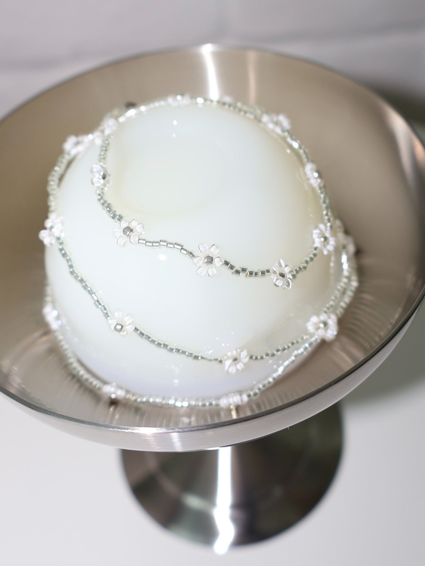 FLEUR BRACELET AND CHOKER SET