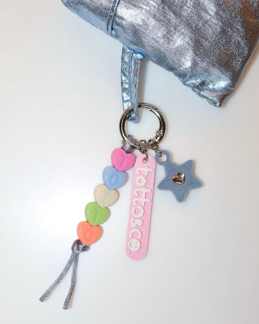 [CUSTOMISABLE] WISH UPON A LOVE BAG CHARM - BLUE STAR