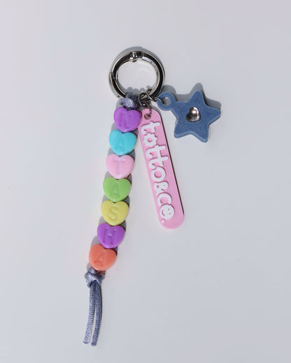 [CUSTOMISABLE] WISH UPON A LOVE BAG CHARM - BLUE STAR