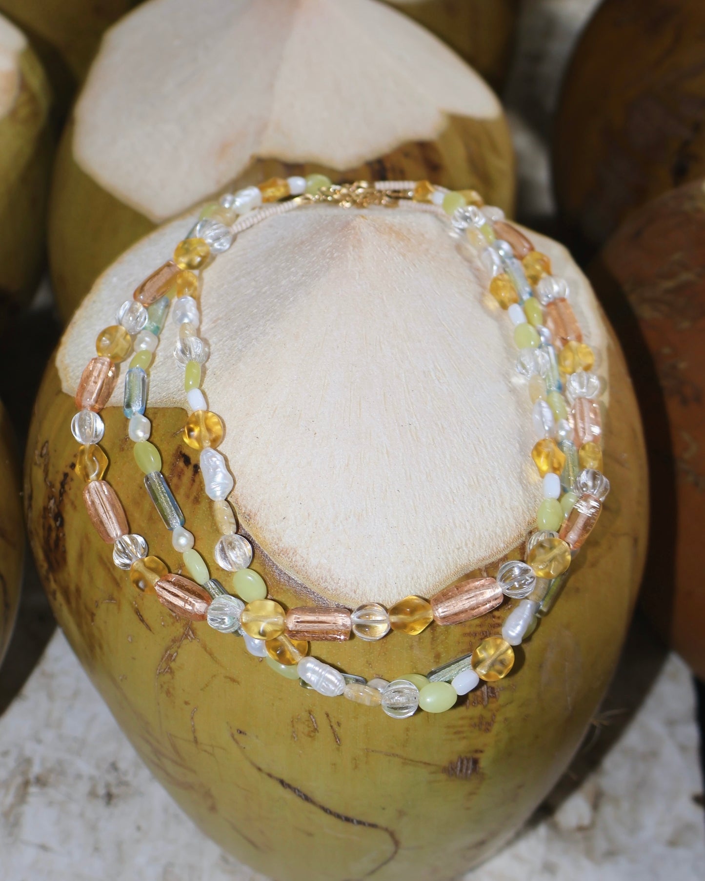 [ONE-OF-A-KIND] LEMON DROPS NECKLACE