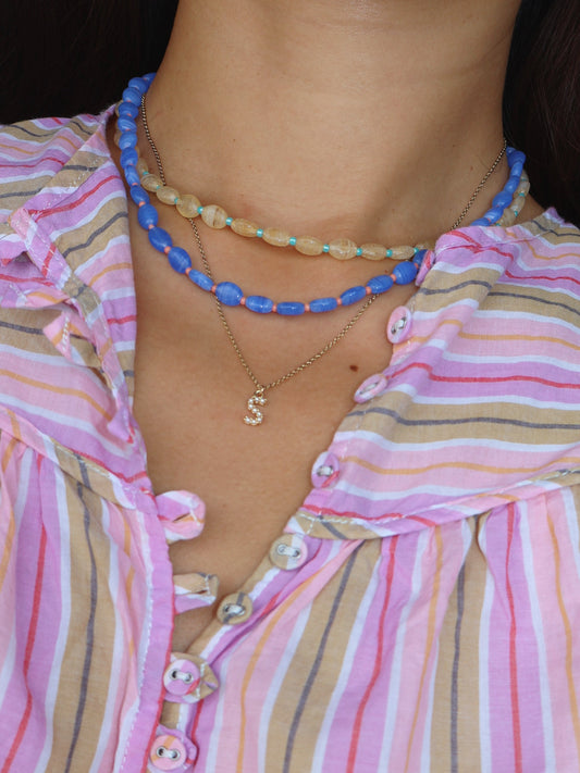 MANDA NECKLACE - SAND