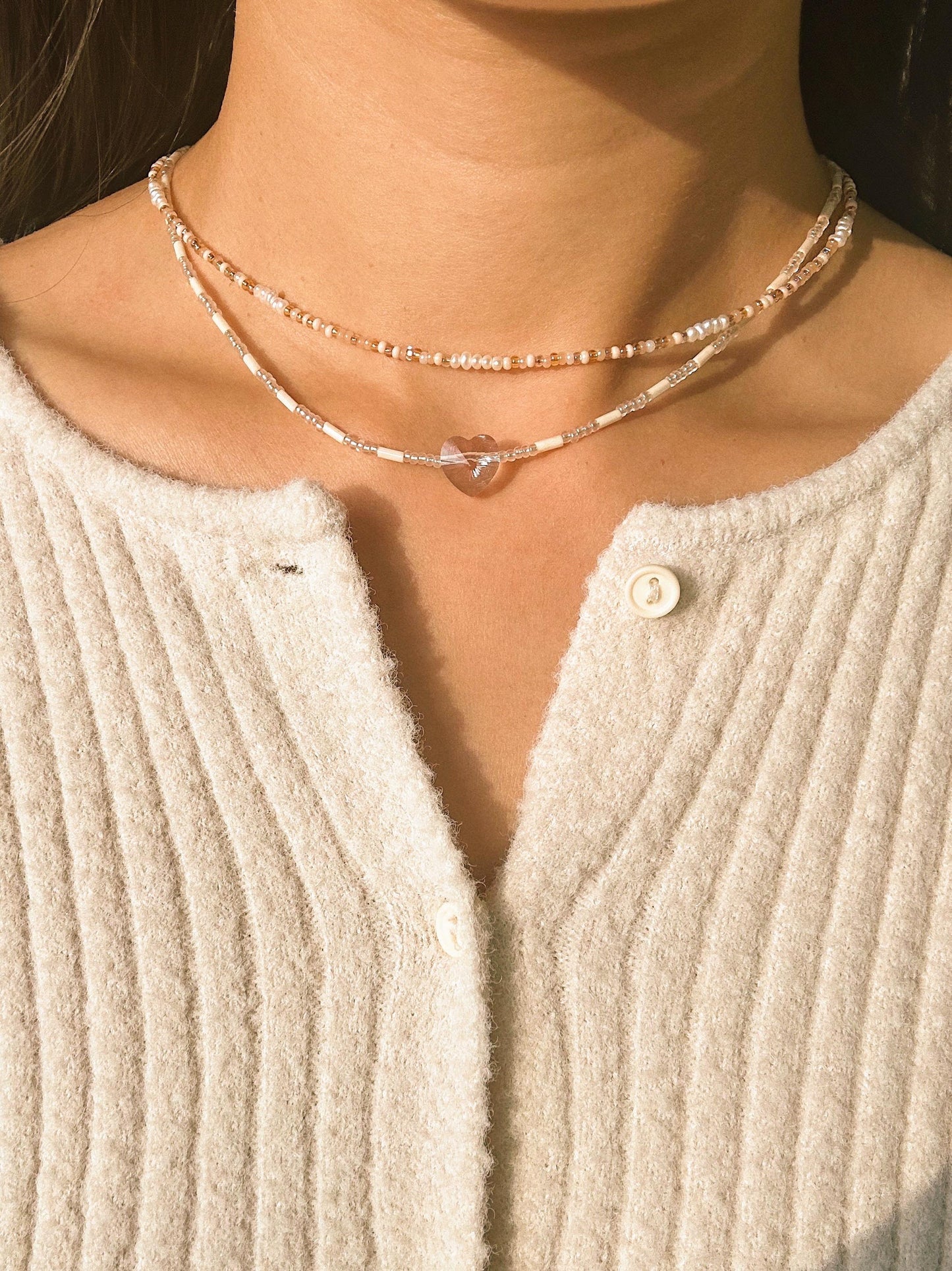 [14k Gold Filled] BREE CHOKER - PASTEL