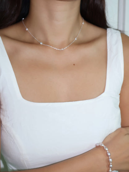 [S925 Sterling Silver] QUINN CHAIN NECKLACE