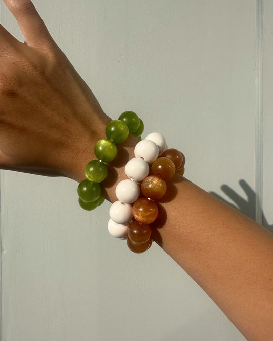 BOBA BRACELET - MILK TEA