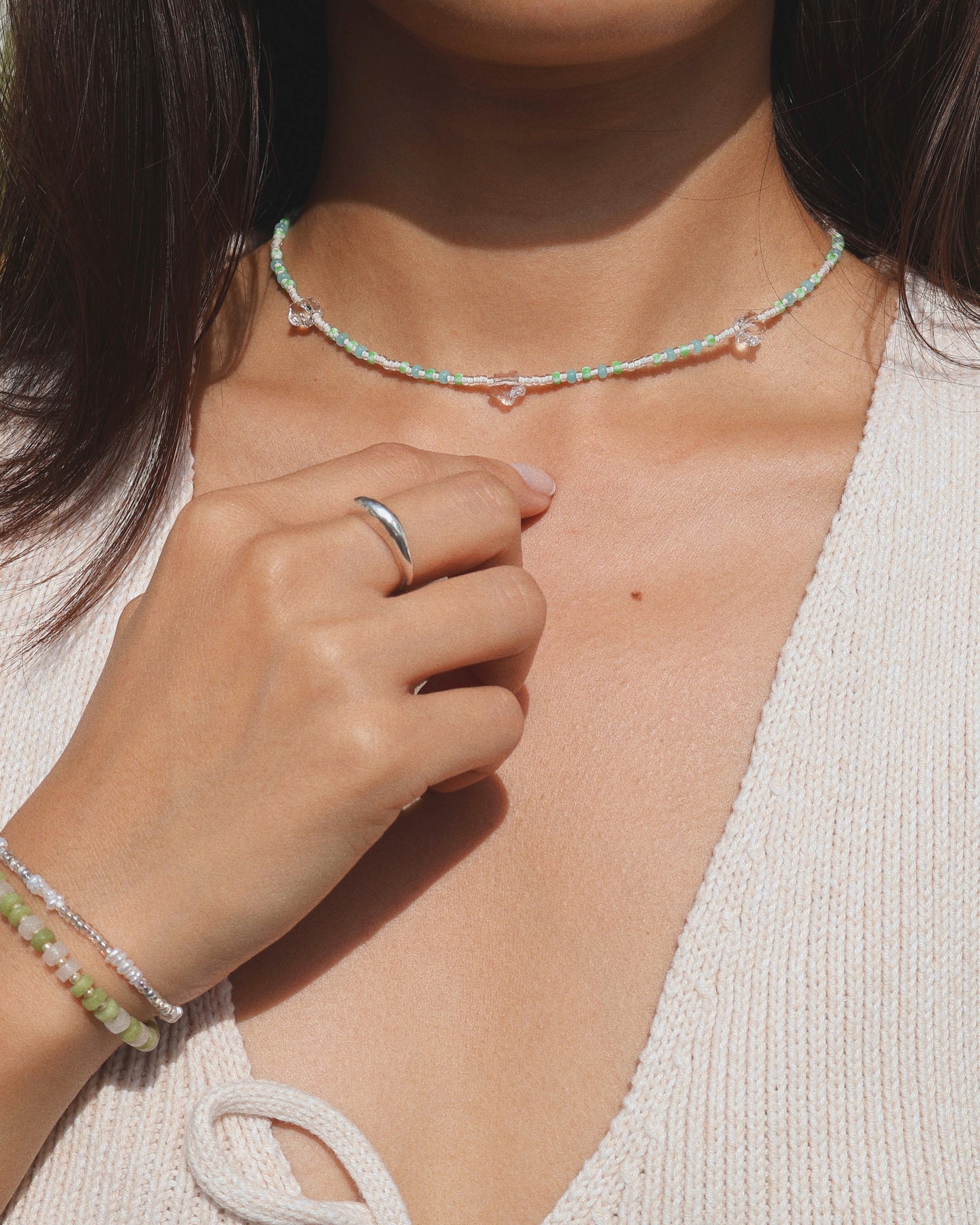 [S925 Sterling Silver] JULIET CHOKER