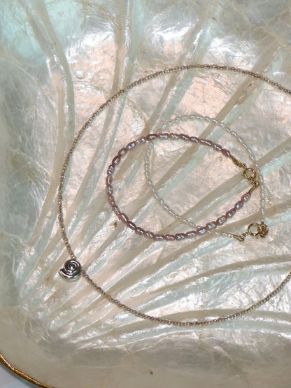 [14k Gold Filled] BELLE RIVES BRACELET - LILAC