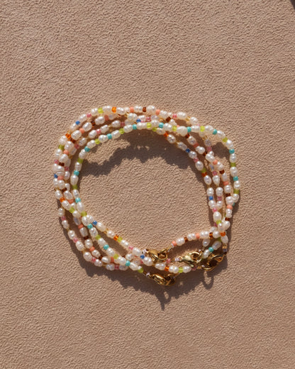 SUKEY ANKLET - GREEN/TURQUOISE