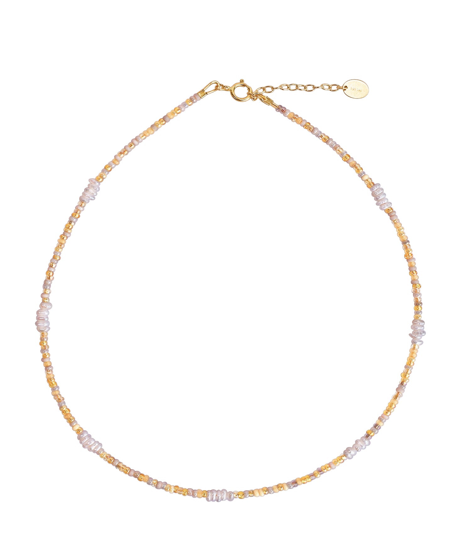 [14k Gold Filled] BREE CHOKER - PASTEL