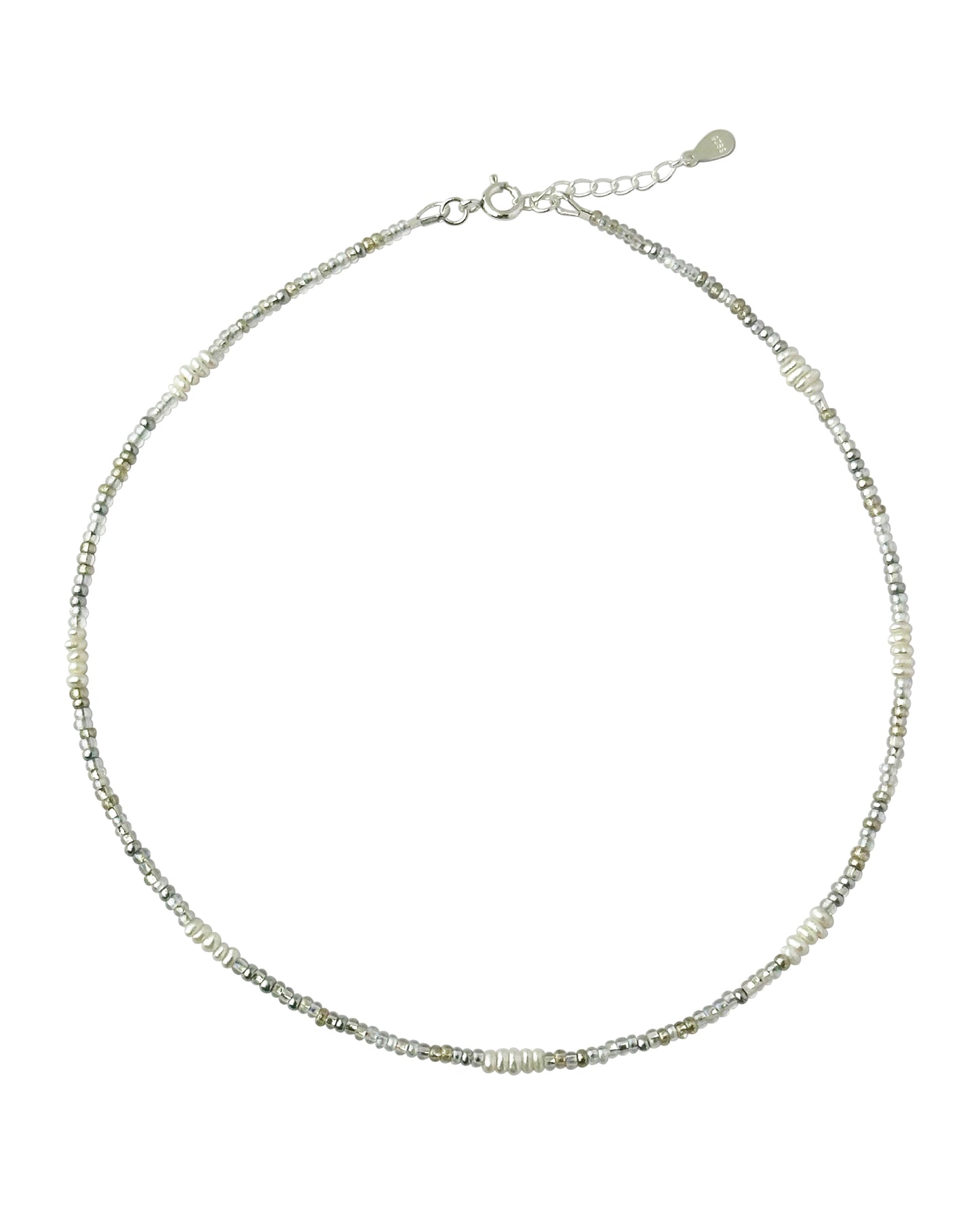 [S925 Sterling Silver] BREE CHOKER - SILVER