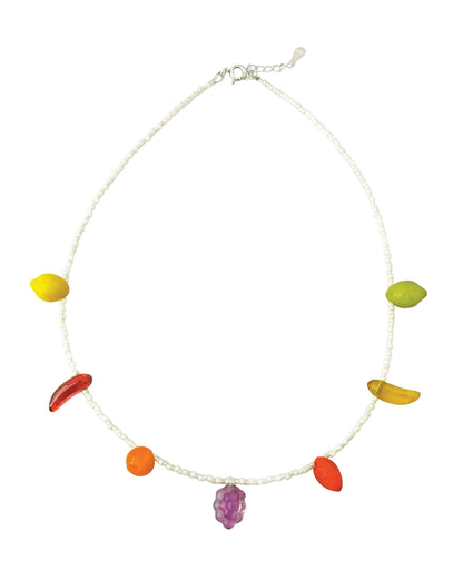 [S925 Sterling Silver] TUTTI FRUTTI NECKLACE