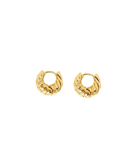 PIPER TWISTED HOOPS GOLD