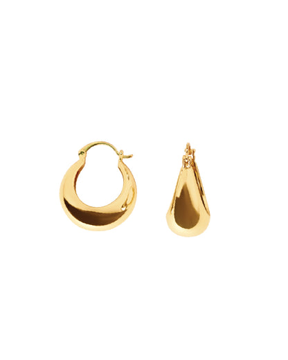 TIA CHUNKY HOOPS GOLD