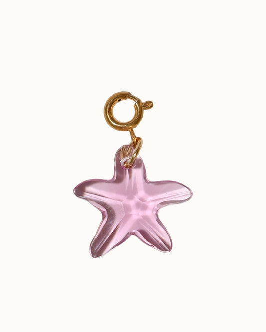 STARFISH CHARM - AMETHYST