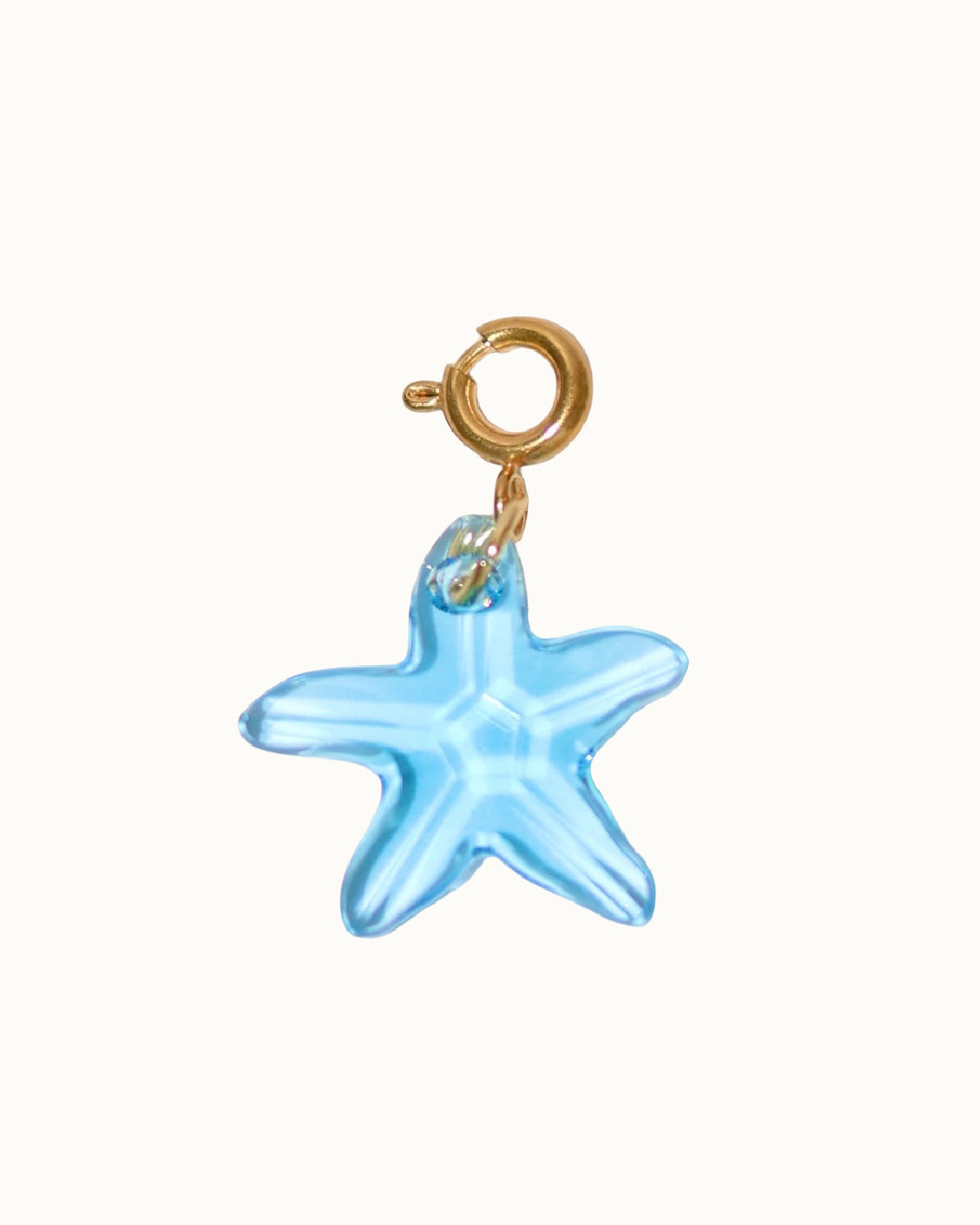 STARFISH CHARM - AQUAMARINE