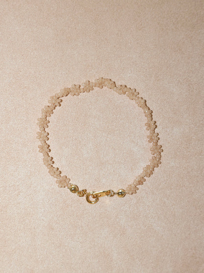 BLOOM BRACELET - NUDE