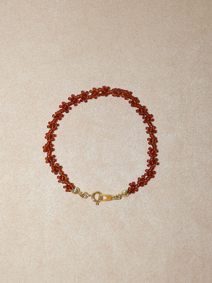 BLOOM BRACELET - SOFT BROWN
