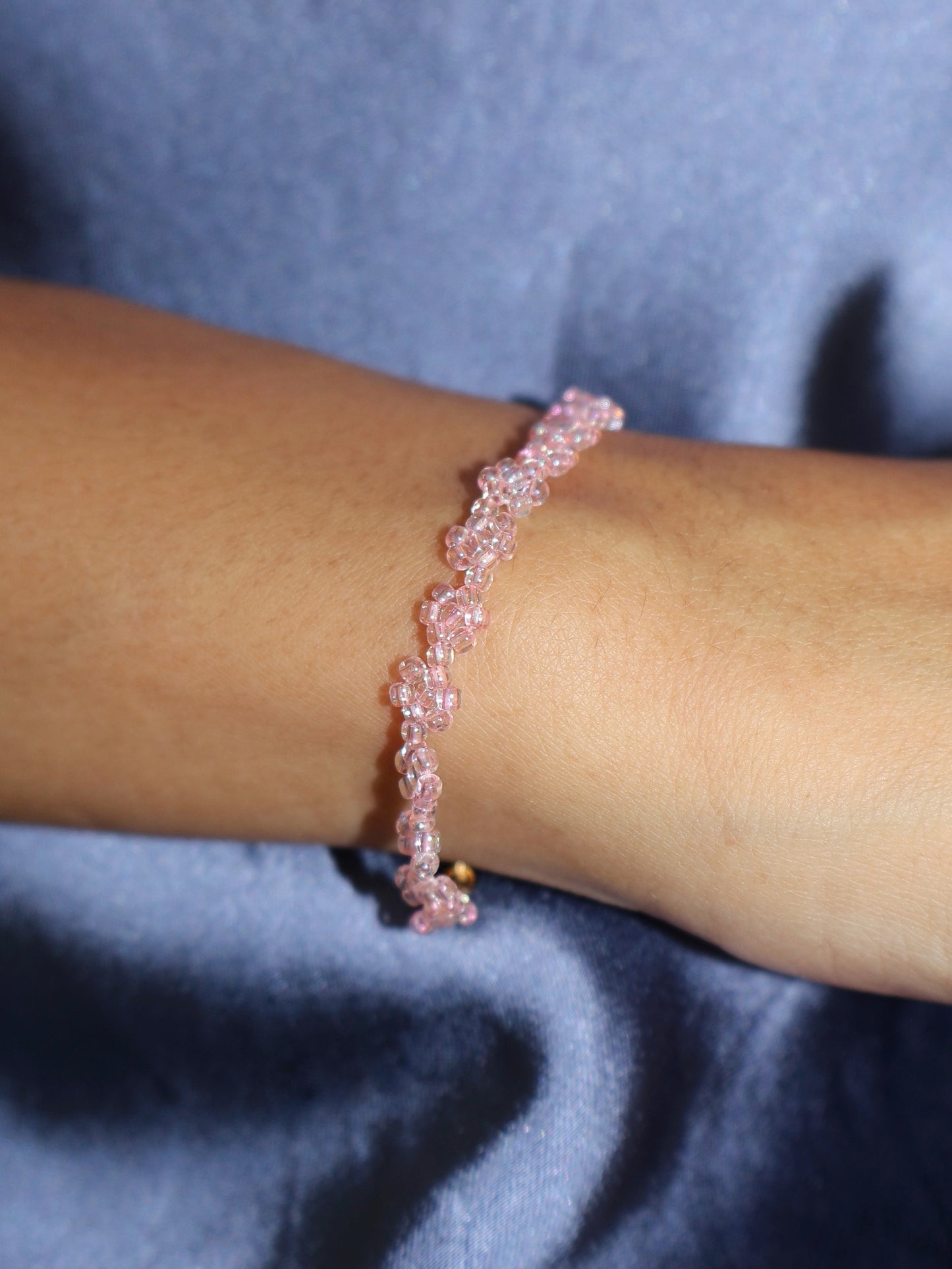 BLOOM BRACELET - BABY PINK