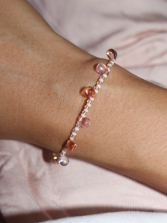 CAMILLE BRACELET - BLUSH PINK