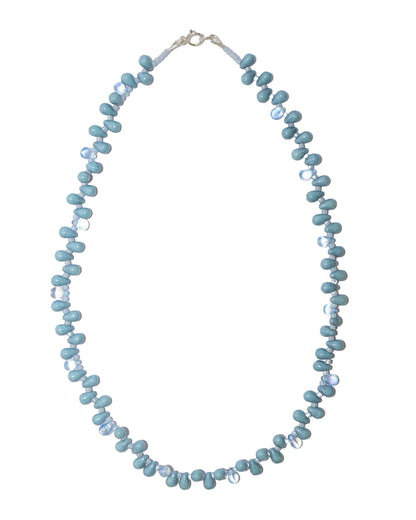 CAMILLE NECKLACE - POOL BLUE