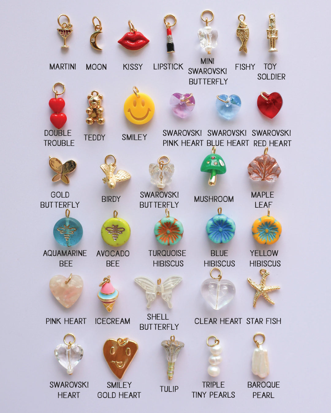 BUILD YOUR OWN CHARM NECKLACE