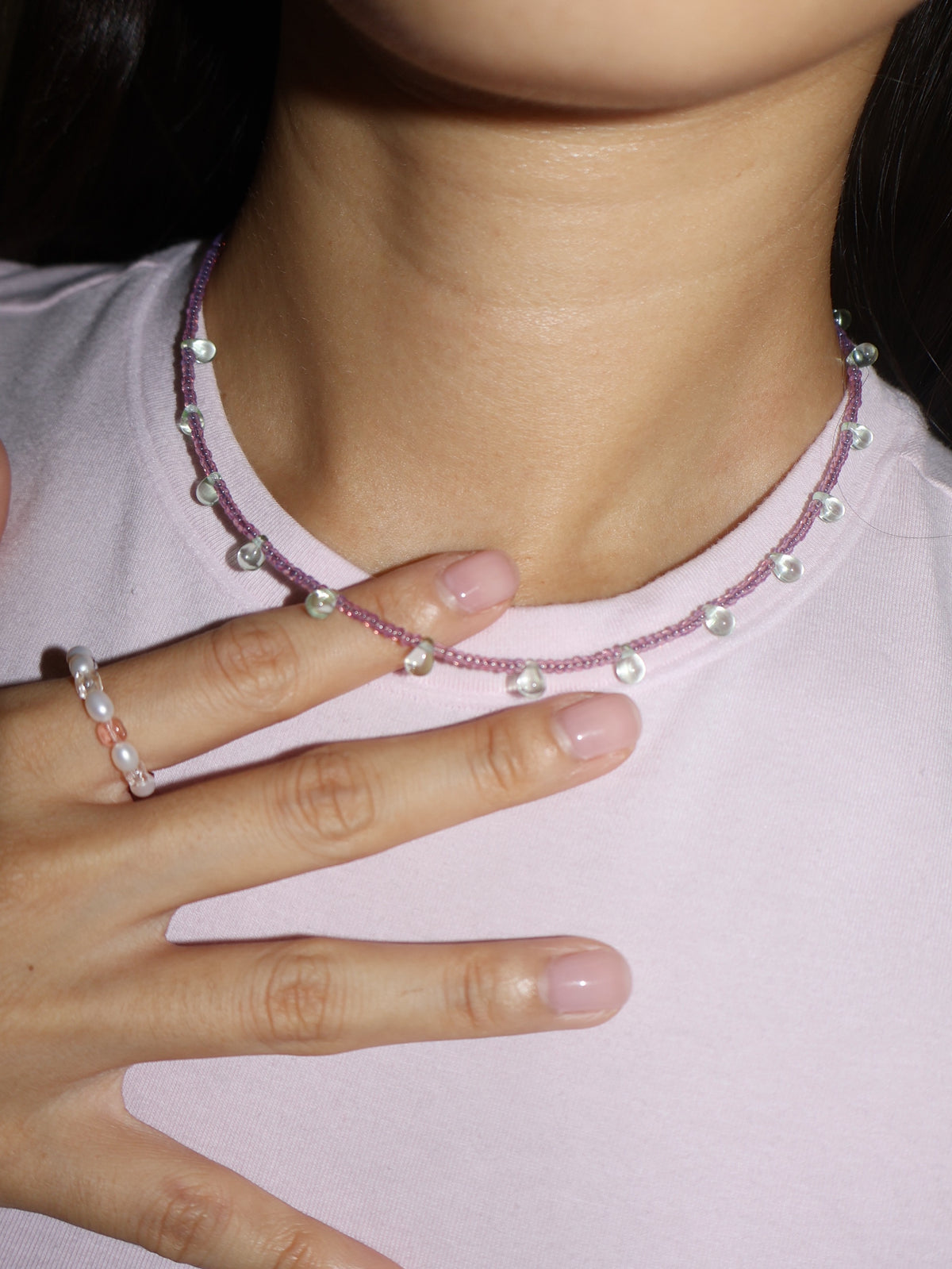 DEWY NECKLACE - MELON