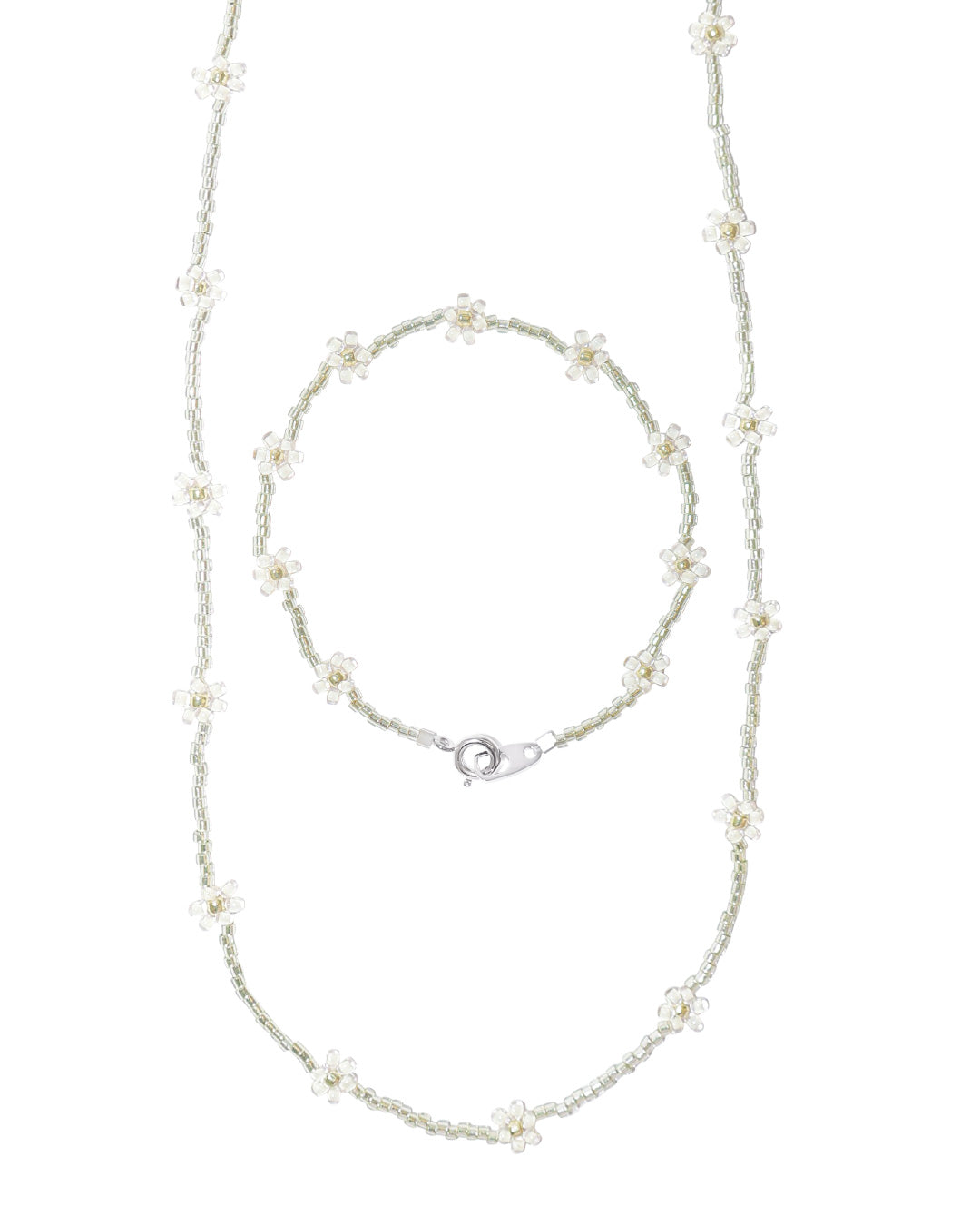 FLEUR BRACELET AND CHOKER SET