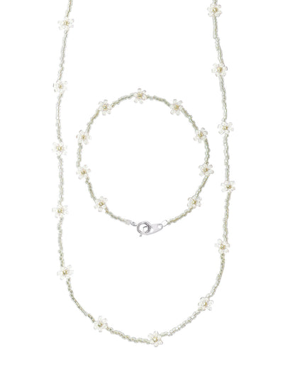 FLEUR BRACELET AND CHOKER SET