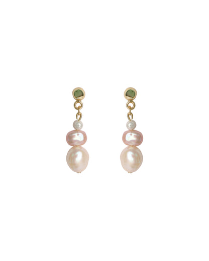 HARPER PEARL DROP STUDS