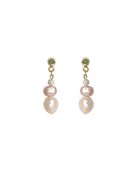 HARPER PEARL DROP STUDS