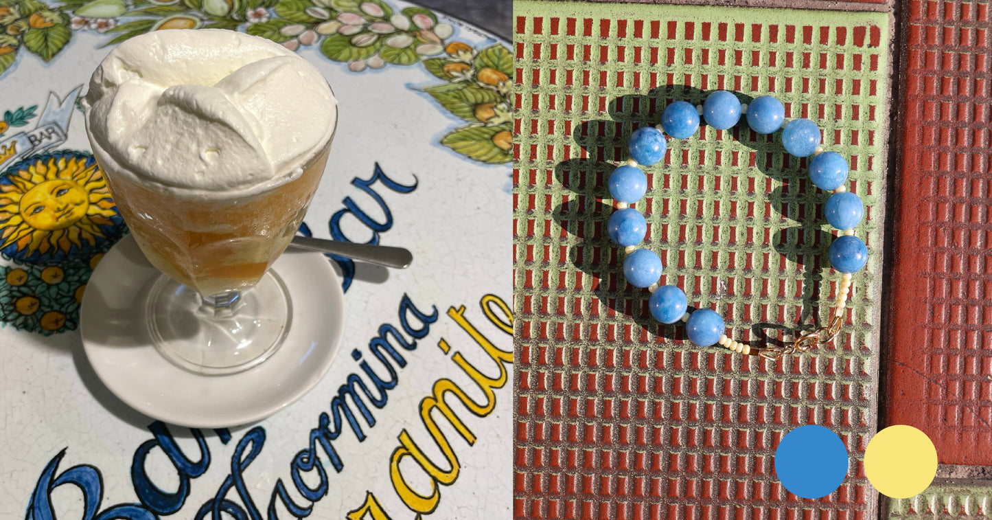 NARA BRACELET - POOL BLUE